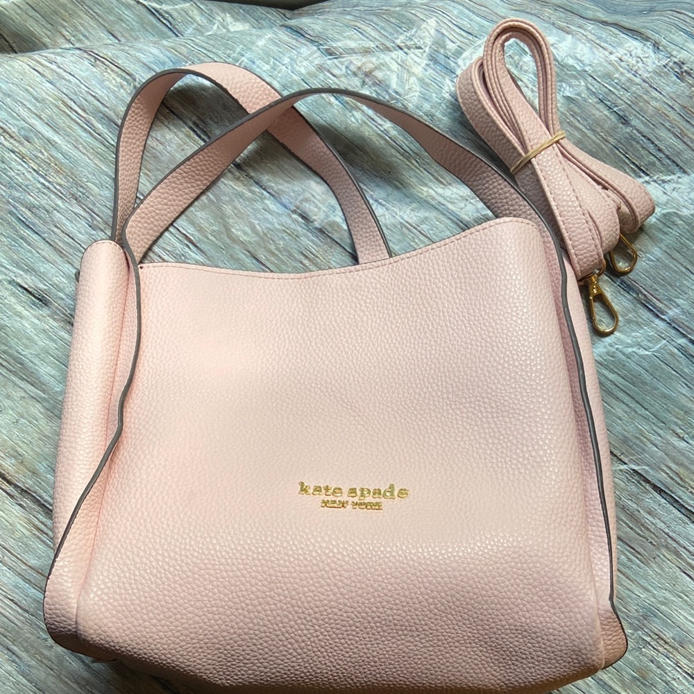 Kate Spade Light Pink Leather Tote - Picture 4 of 16